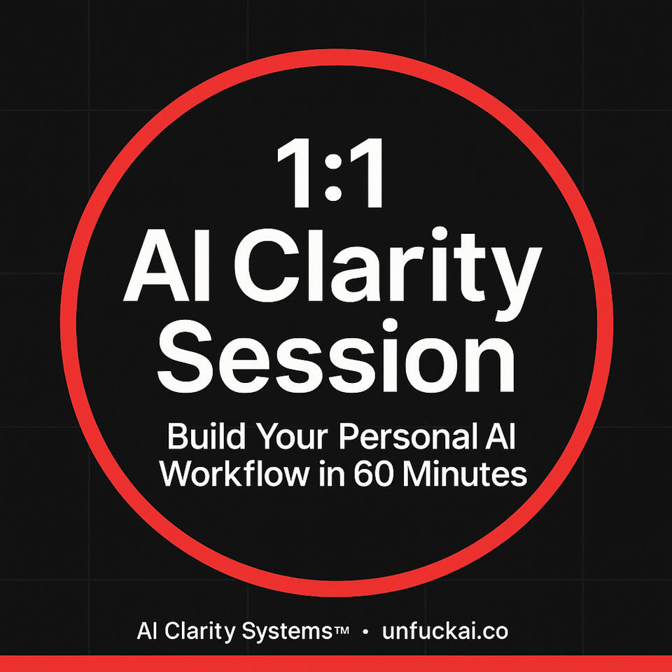 Turn ChatGPT from a random chatbot into your personal business partner. In one session we cut the noise, build your workflow, and hand you a complete Action Pack.